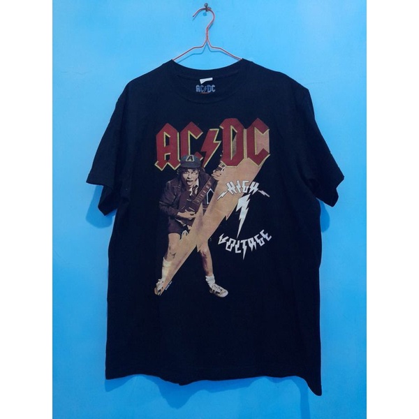 tshirt band acdc original