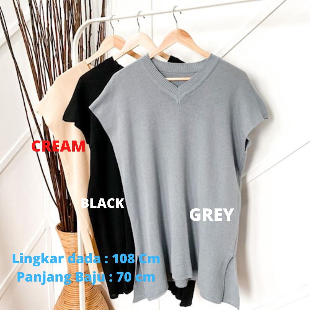 Cardigan rajut wanita model rompi cewek terbaru kekinian