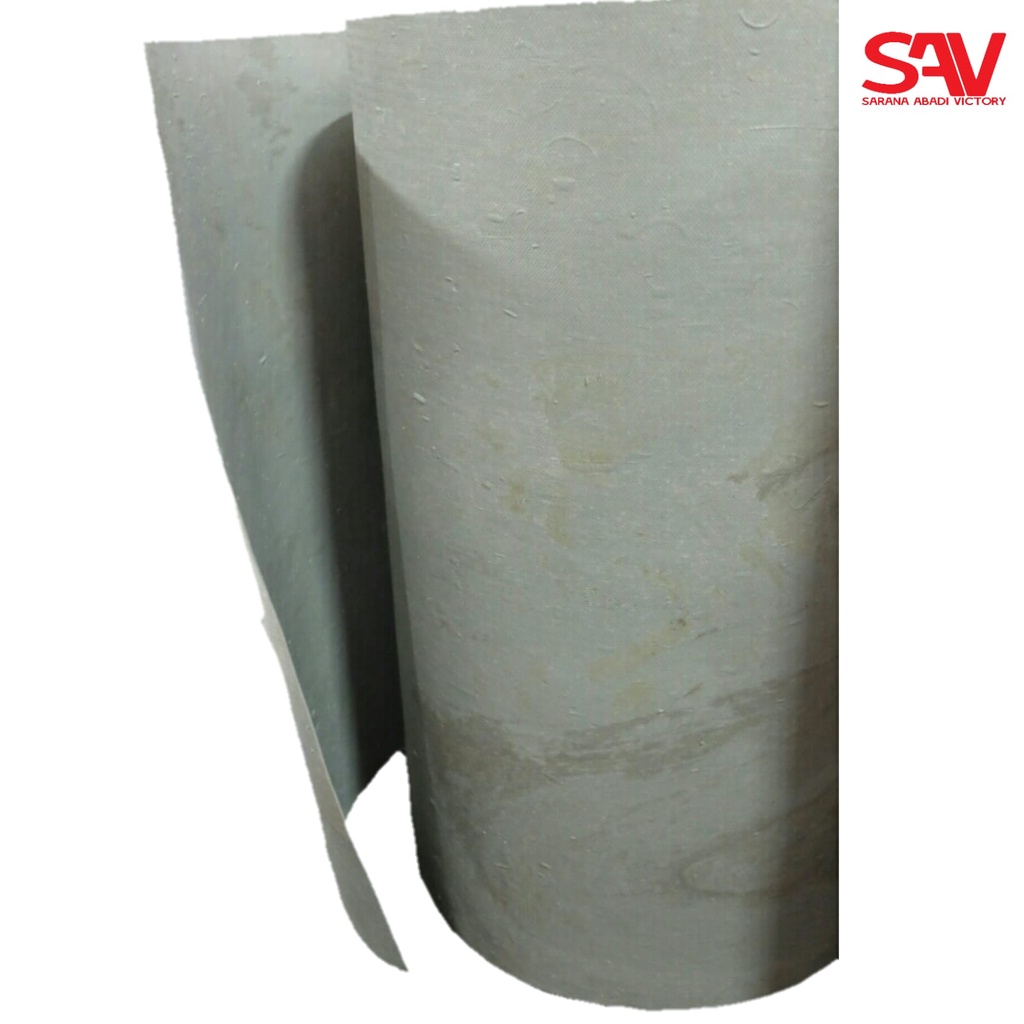 Talang karet PVC PUTIH / Talang karpet PVC putih tinggi 50cm panjang 50mtr