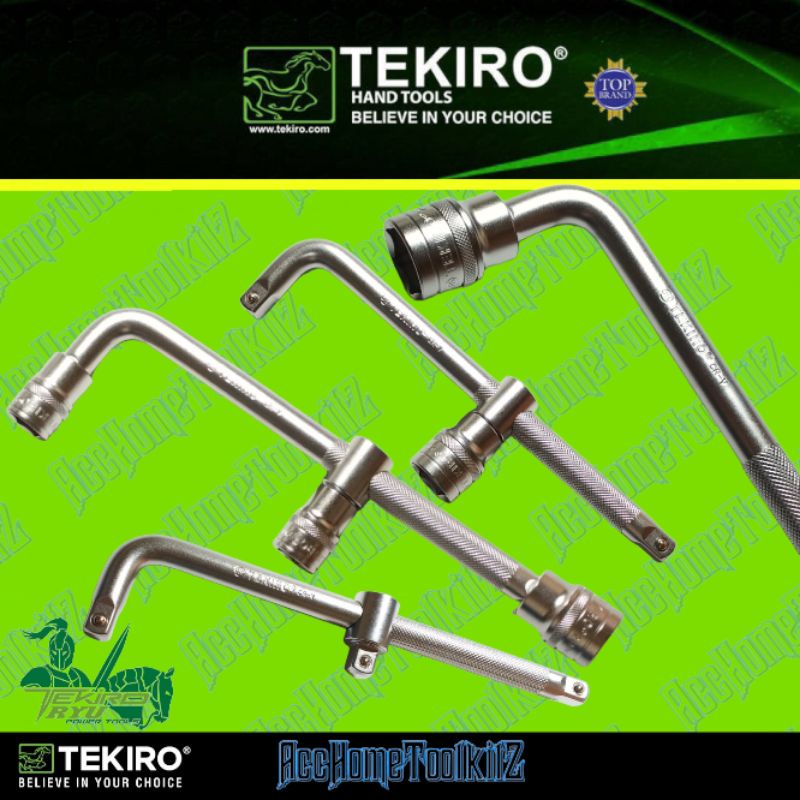 TEKIRO KUNCI SOCK SET 10PCS 6PT HAND SOCKET 1/2&quot; ( 8-24MM) 8 , 9 , 10 , 12 , 14 , 17 , 19 , 24 MM