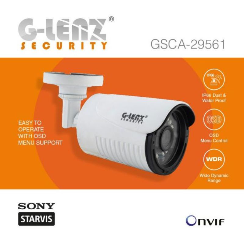 Glenz CCTV Kamera Outdoor 5MP Camera - 29561