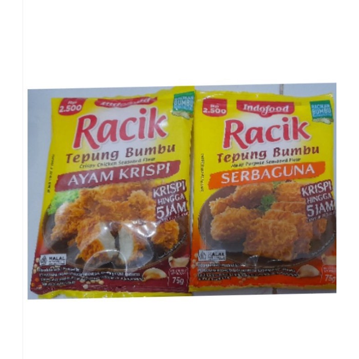 

Tepung Bumbu racik indofood 75 gr /80 gr