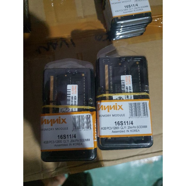 Ram Sodim Hynix DDR3 4GB Non L Pc12800