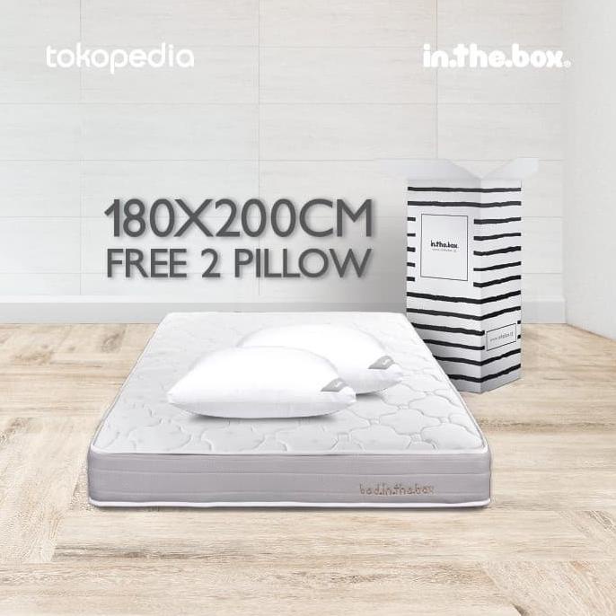 KASUR SPRING BED IN THE BOX inthebox King size 180x200