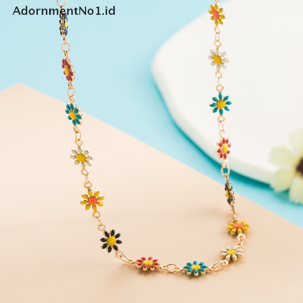 [AdornmentNo1] Tren Choker Gadis Kalung Untuk Wanita Enamel Warna-Warni Perhiasan Kupu-Kupu Bintang Manik-Manik Kristal Rantai Pendek Boho Pesta Hadiah [ID]