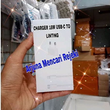 CHARGER IPON 11 PRO MAX / 12 PRO MAX (18W) FAST CHARGING ORIGINAL