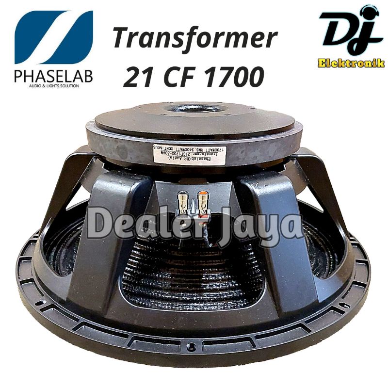 Speaker Komponen Phaselab DR Audio TRANSFORMER 21 CF 1700 / TRANS FORMER 21 CF1700 - 21 inch (CARBON