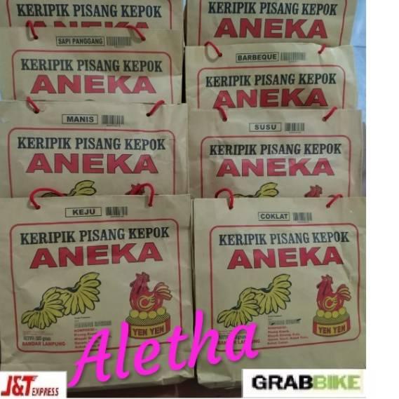 

PJI401 Keripik Pisang Cokelat Aneka Yen-Yen ,225gr. Asli Lampung. |||