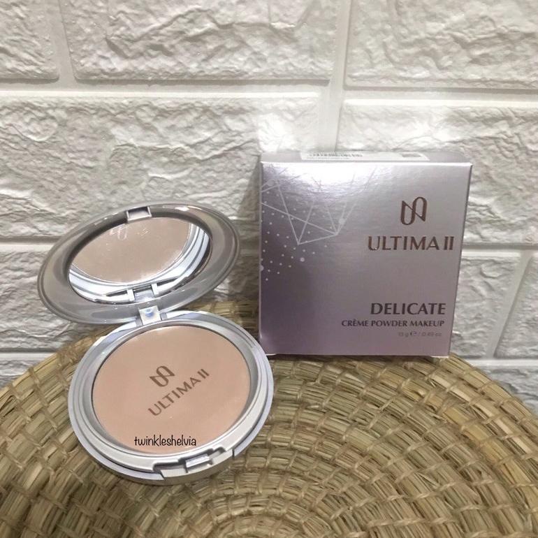 Bedak Padat Basah Ultima II delicate creme powder makeup