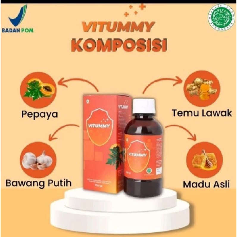 

Madu Nafsu Makan Vitummy 130ml