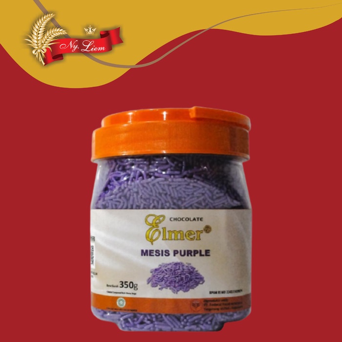 ELMER Purple Grape Choco Rice / Meises / Meses 350 gram