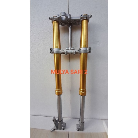 SHOCK DEPAN UPSIDE DOWN USD CRF 150 CC ORIGINAL MEREK SHOWA