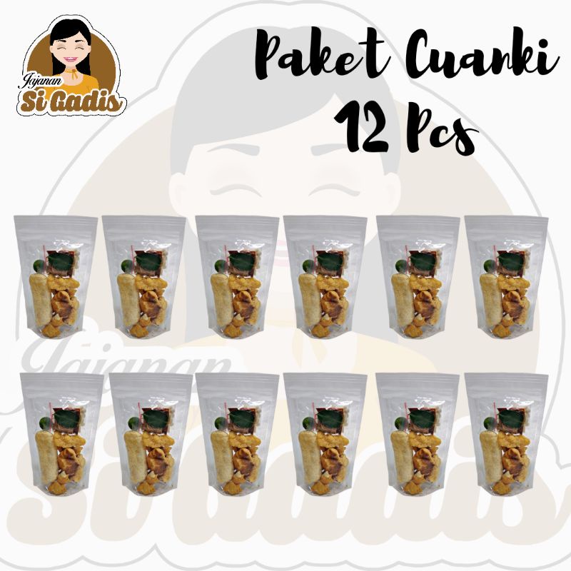 

PAKET CUANKI 12 PCS