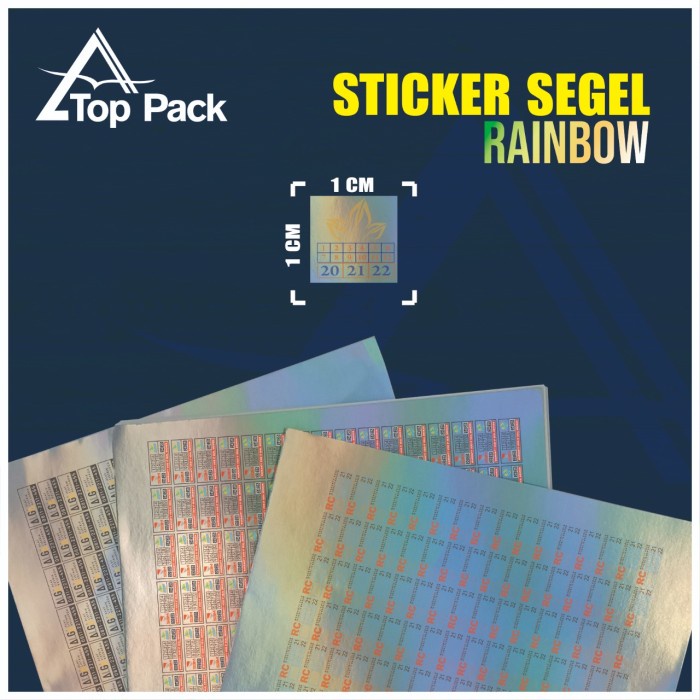 

Stiker Hologram Pecah Telur Cetak Custom