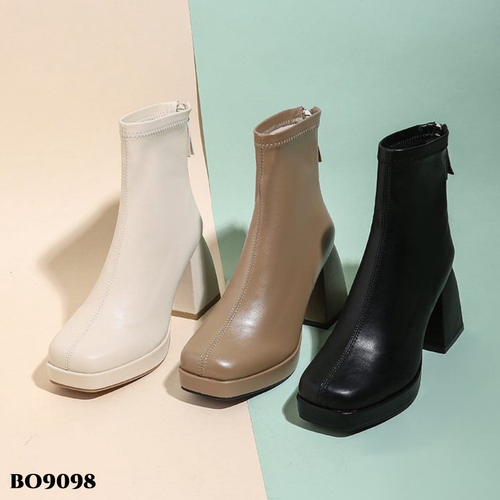 PRF Sepatu Boots Flat Korea BO9098