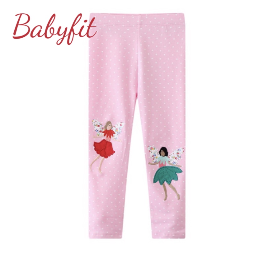 babyfit celana panjang legging premium jumping balet anak perempuan cotton lycra import ydm-0403r