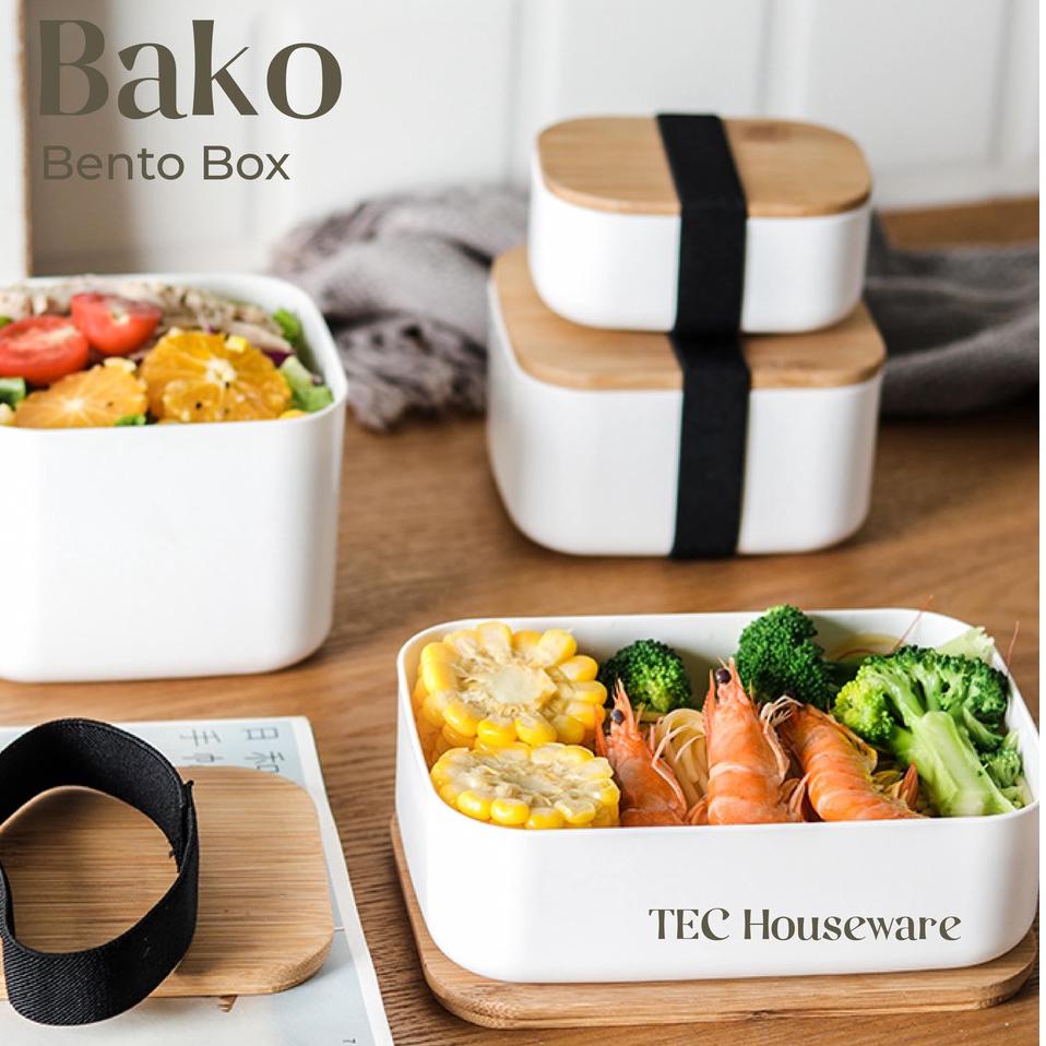 ✨ 【TEC】BAKO Bento Box Kotak makanan Bekal Makanan Kotak Penyimpanan Makanan Lunch box Kotak Bekal Es