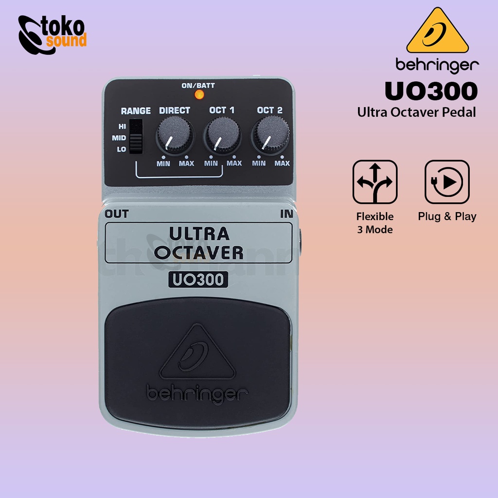 Behringer UO300 Ultra Octaver Pedal