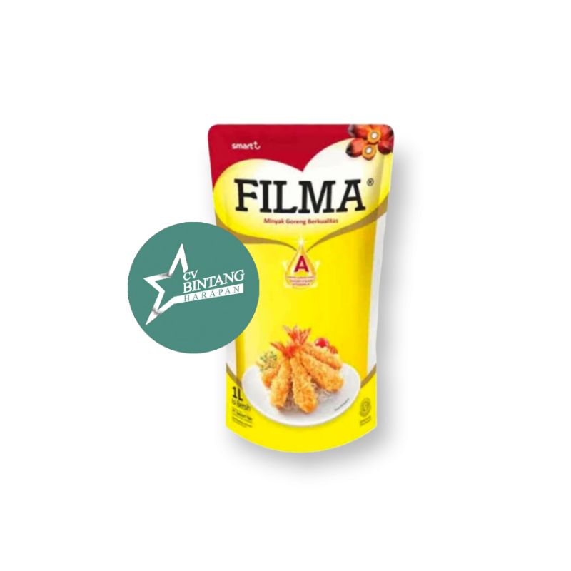 

MINYAK GORENG FILMA 1 LITER POUCH COOKING OIL