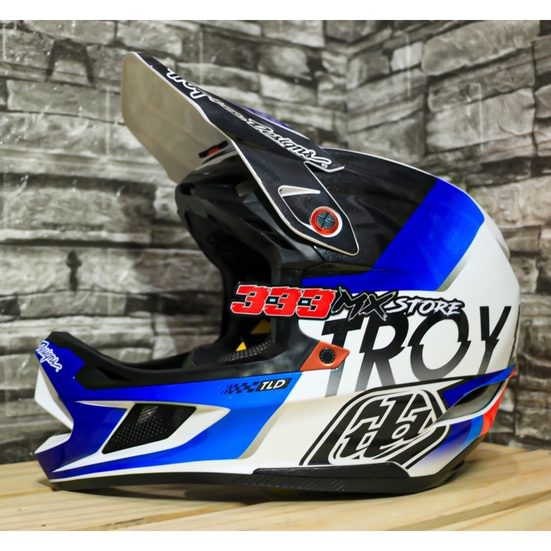 TLD D4 QUALIFIER BLUE 2023 HELM DOWNHILL TLD D4 2023 HELM MTB TLD D4