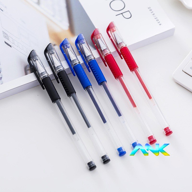 

ANEKASTORE07 Pulpen Gel Ink 0.5Mm Alat Tulis Kantor Sekolah Pena Pen Tinta Cair Standart