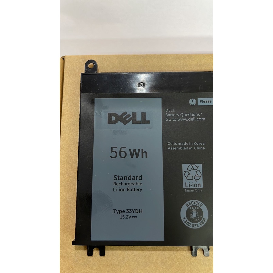 Baterai Laptop Dell G3 3579 3779 G5 5587 G7 7588 33YDH 15 7570 7586