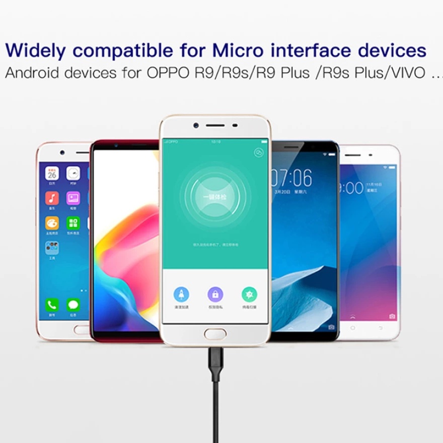 JOYSEUS Kabel data 2A USB Micro Cable 100CM Fast Charging for Smartphone xiaomi samsung -JC15M