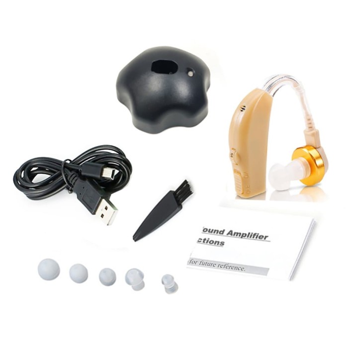 alat-bantu-pendengaran- hearing aid alat bantu dengar rechargeable/charge f2 -pendengaran-bantu-alat