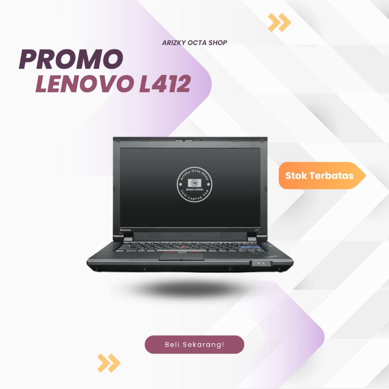 Obral Laptop core i3 Super murah Lenovo thinkpad ram 4gb 250gb camera dvd