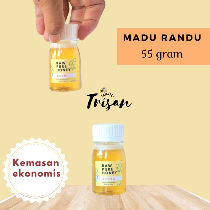 

Madu Nektar Randu 100% - Madu Murni Asli Ternak 55 gr - Madu Mentah Original