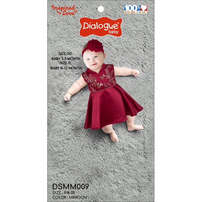 Dialogue Baby Dress Special Moment DSMM0 - Gaun Bayi