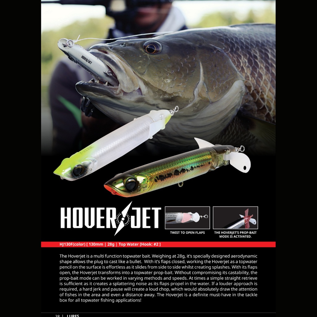 UMPAN BONE HOVERJET TW 130MM TIPE FLOATING