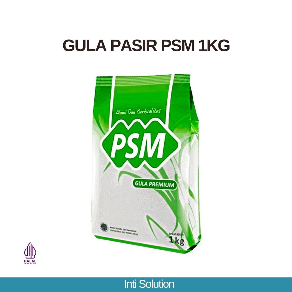 

Gula Pasir Kemasan PSM 1 kg / Gula Pasir Premium