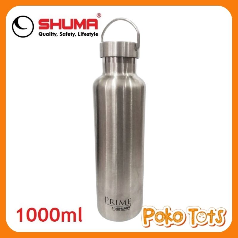 Shuma Prime 1000ml Botol Thermos Air Panas dan Dingin 1 Liter Stainless