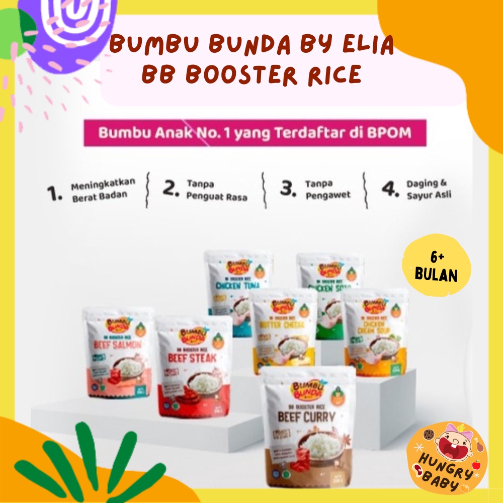 Bumbu Bunda Elia / BB Booster RIce / Beras MPASI Penambah BB / Beras Mix Anti GTM 6 bulan+