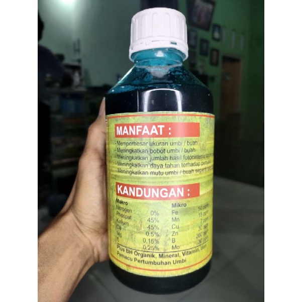 Kalium Phospat 1ltr Pembesar Buah Dan Umbi Lebih Hemat