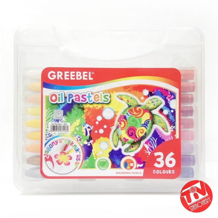 

Pastel Crayon Greebel Oil Pastels 36 Warna