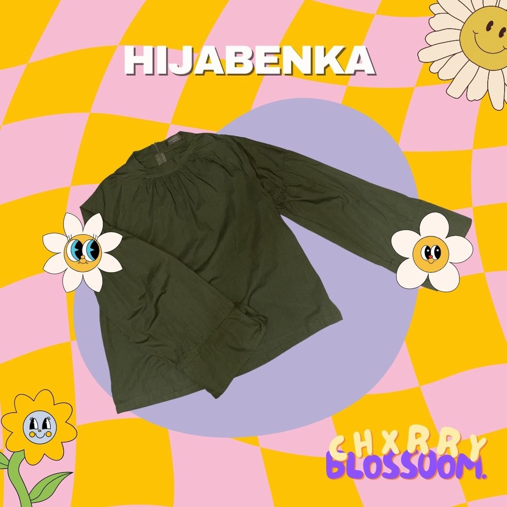 PRELOVED HIJABENKA - BALOON BLOUSE