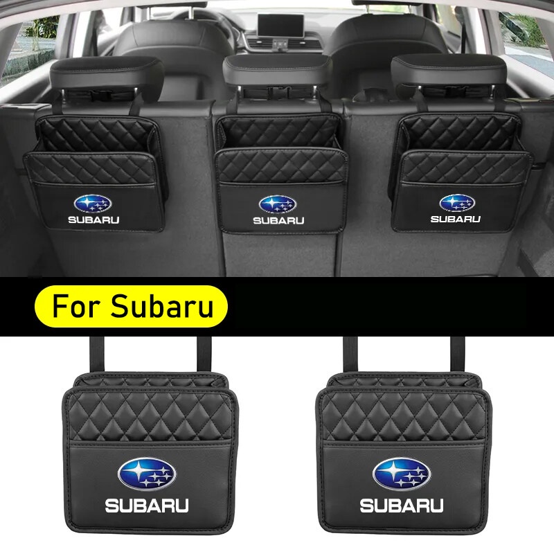 1pcs Tas Gantung Organizer Mobil Multifungsi Kursi Belakang Tengah Penyimpanan Untuk Subaru Legacy Pedalaman Forester Impreza WRX BRZ Subaru XV