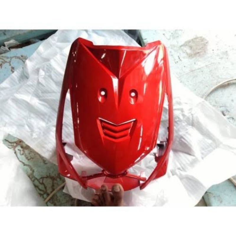 Cover Tameng Dasi Depan Kedok Lampu - HONDA BeAT Old Lama Karburator 2008 2009 2010 2011 2012 - Mera