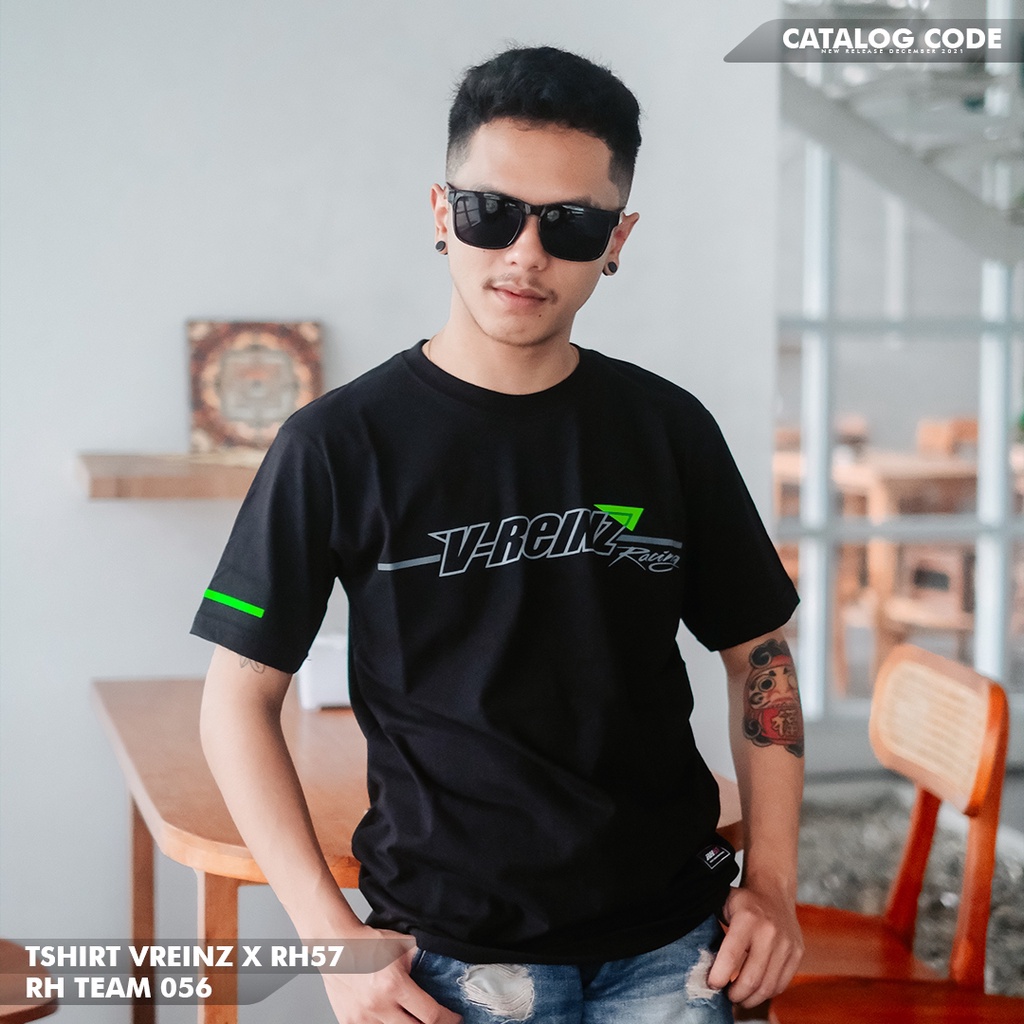 [PROMO RH TEAM 056 BELI 2 ONGKIR 1] TSHIRT RH57 ORIGINAL KAOS RH57 KAOS RACING HELL POLOS MOTIF PRIA