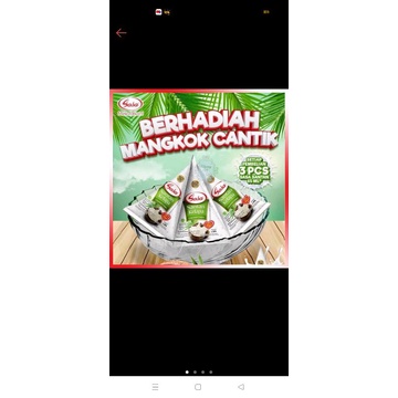 

promo santan sasa 65ml 3 pcs santan sasa free mangkok