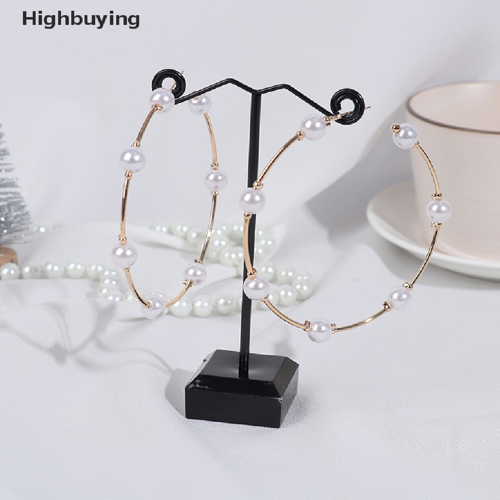 Hbid 3pcs Rak Display Perhiasan Anting Stud Akrilik Stand Organizer Holder Ornament Glory