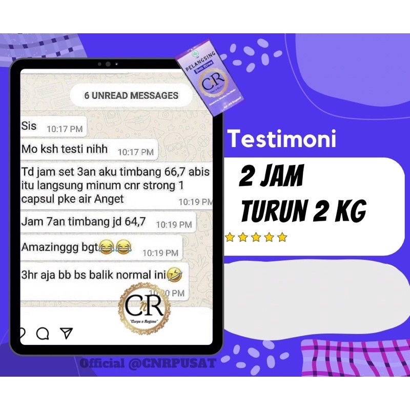 CnR Kapsul Dosis Strong