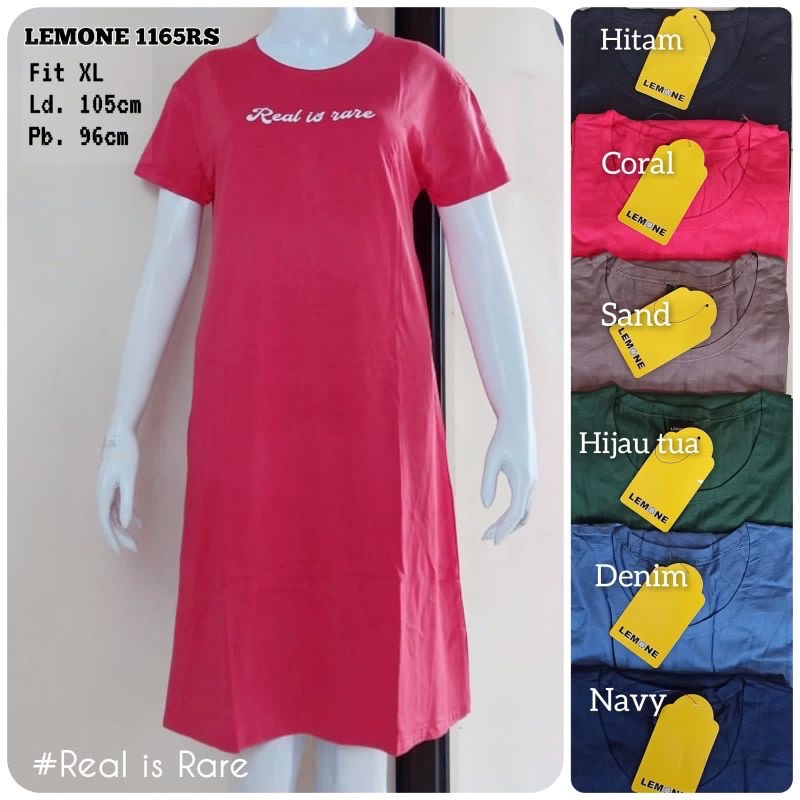 long dress / kaos dress bahan adem all size