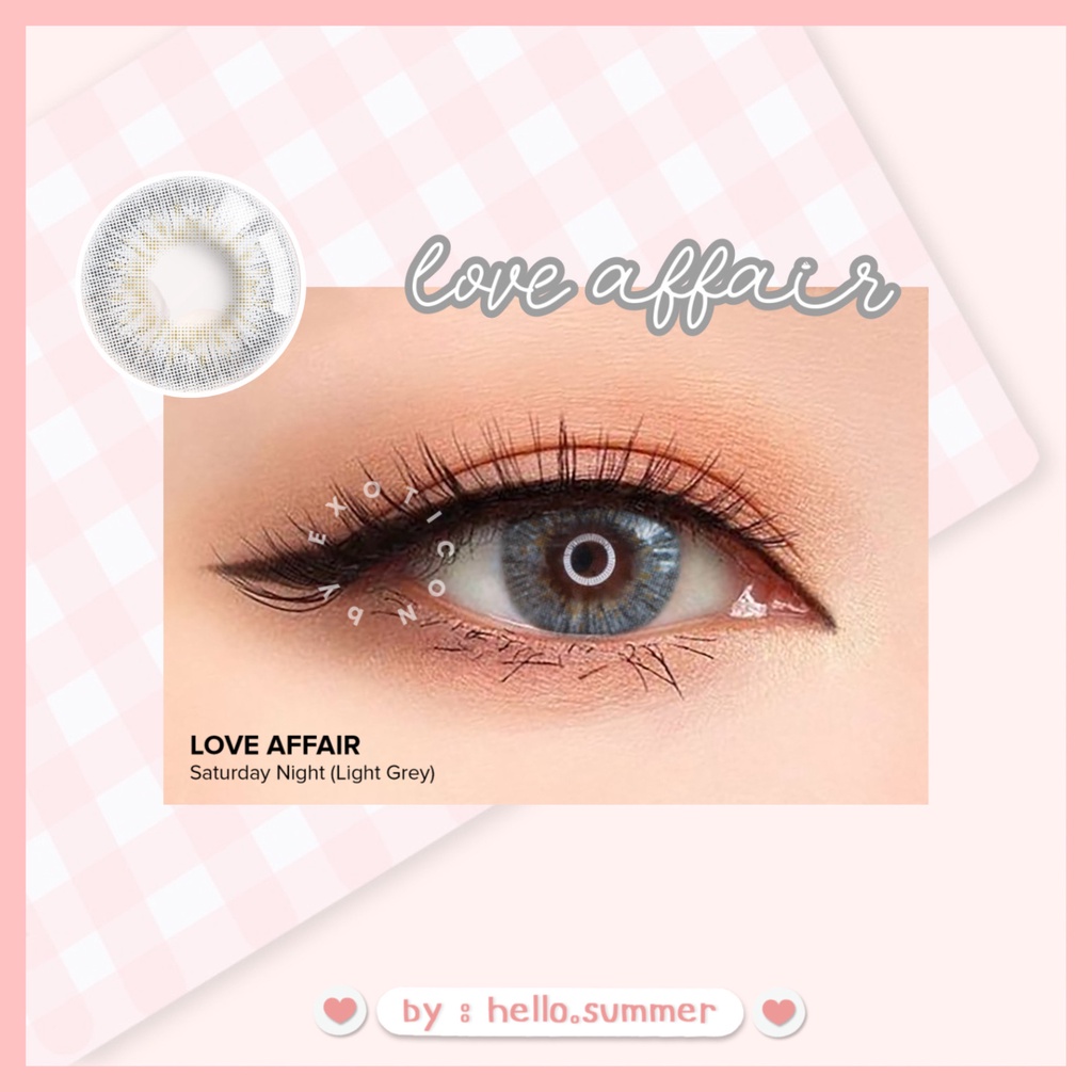 LOVE AFFAIR NORMAL Korean Softlens Natural Look 14.2mm by Exoticon