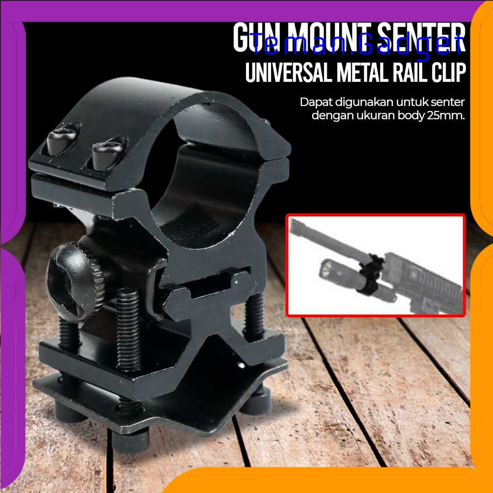 TG-SNT Lediland Gun Mount Senter Universal Metal Rail Clip - LH99