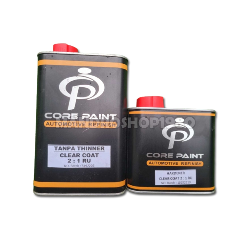 Clear Core paint RU 2:1 Tanpa Thinner 1 liter