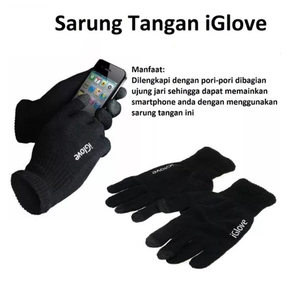Sarung Tangan iGlove Touchscreen