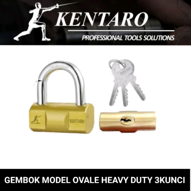 GEMBOK HEAVY  DUTY 40MM MODEL VIRO KENTARO JAPAN QUALITY